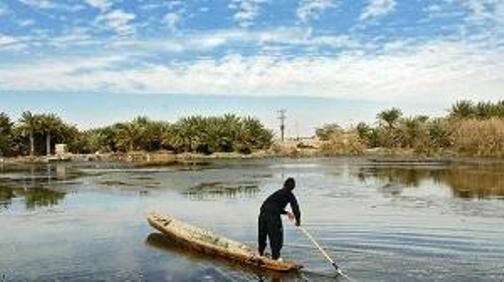 تخلیه پسماند درتالاب بین المللی شادگان