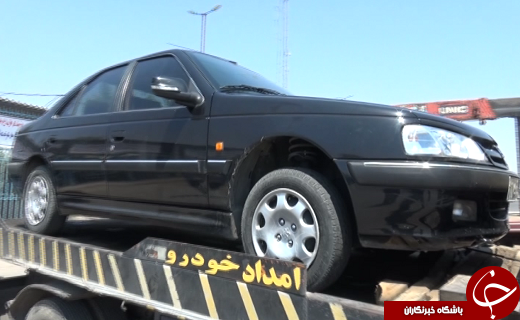 توقیف خودرویی با بیش از 13 میلیون تومان خلافی