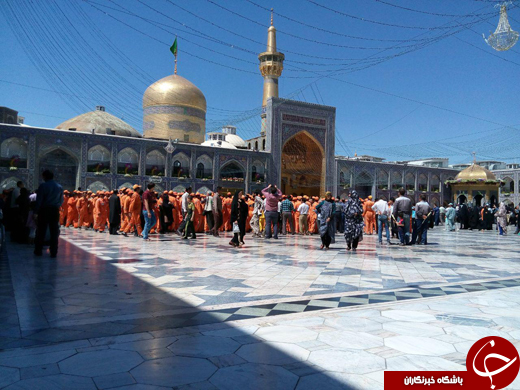 کارکنان شهرداری به جشن میلاد امام رضا (ع) دعوت شدند + تصاویر