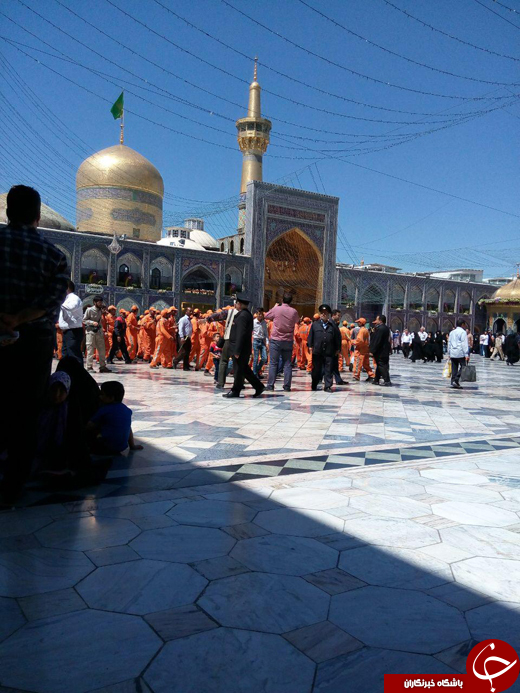کارکنان شهرداری به جشن میلاد امام رضا (ع) دعوت شدند + تصاویر