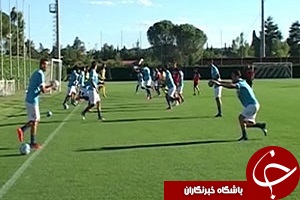 اولین روز تمرین ملی پوشان در اردوی ایتالیا+فیلم