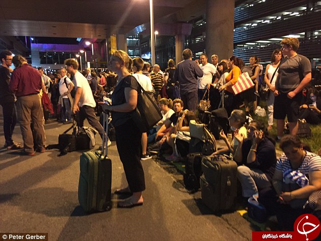 تصاویر فرودگاه JFK پس از تیراندازی شب گذشته