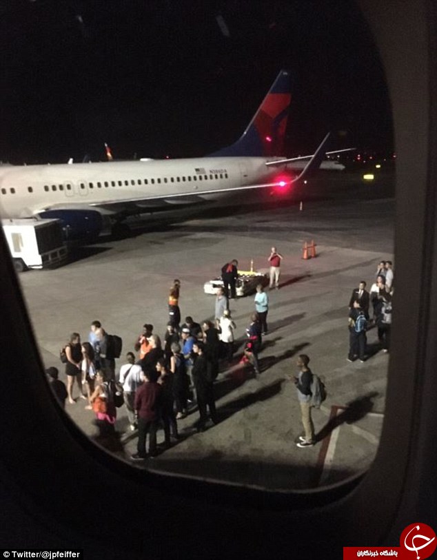 تصاویر فرودگاه JFK پس از تیراندازی شب گذشته