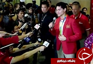 استقبال فوق‌العاده‌از شناگر سنگاپوری که رکورد فلپس را زد + فیلم