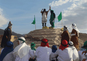 بازسازی واقعه تاریخی غدیر خم در میامی