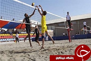 مسابقات والیبال ساحلی قهرمانی کشور + فیلم