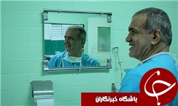 نایب رئیس مجلس در اتاق عمل + تصاویر