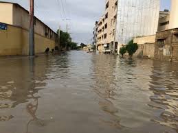 خسارت باران به منازل مسکونی در مینودشت