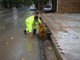 تصاویری از خسارت باران در شهرستان مینودشت