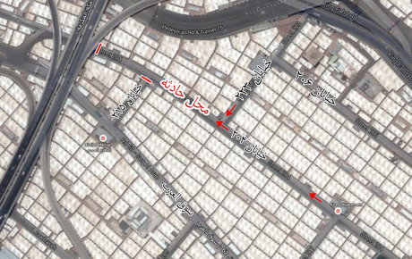 تغییر در ساختار خیابان جنجالی 204 منا