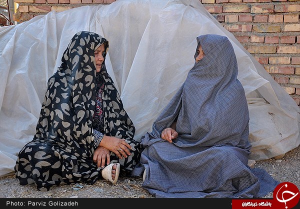 عکس/ چه کسی این پیرزن را خانه خراب کرد؟
