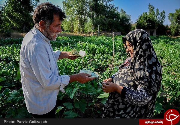 عکس/ چه کسی این پیرزن را خانه خراب کرد؟