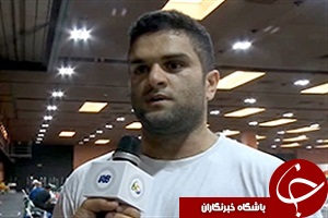 گفتگو کوتاه با براری قبل از شروع رقابتش در المپیک+فیلم