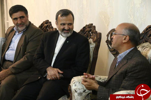 دیدار استاندار خراسان رضوی با دو تن از آزادگان + تصاویر