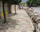 اجرای طرح ساماندهی معابر شوش