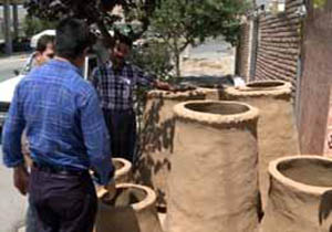 تنورهای سنتی در روستاهای مهاباد