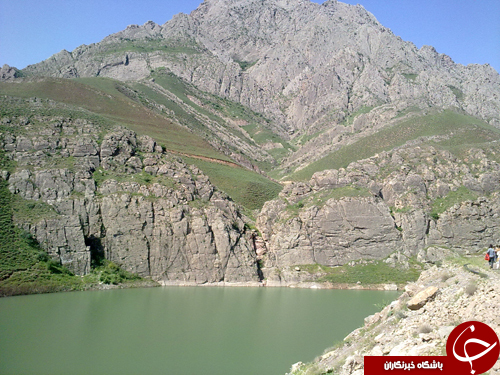 آبشارو سد زاوین یکی از مناطق گردشگری استان خراسان رضوی + تصاویر