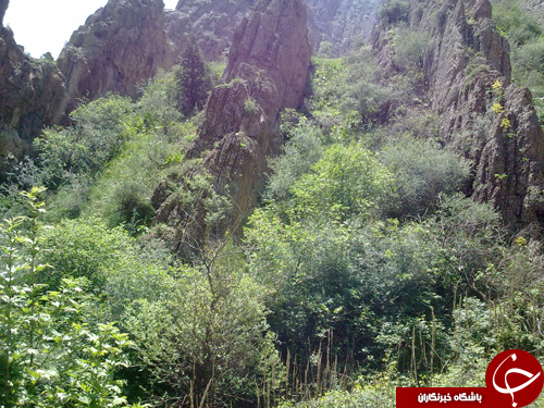 آبشارو سد زاوین یکی از مناطق گردشگری استان خراسان رضوی + تصاویر