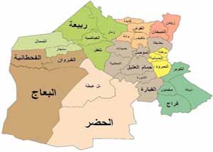 نیروهای عراقی پشت دیوارهای شهر قیاره در جنوب موصل