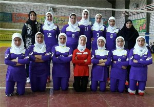 راه یابی تیم بانوان خوی به دیدار نهایی والیبال جوانان