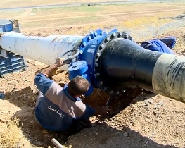 آب شرب کوچری به خمین رسید