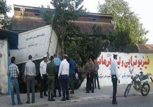 کامیونت میهمان ناخوانده شهروند سوادکوهی