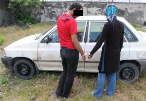 تفاهم زوج جوان در سرقت و زورگیری