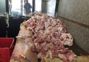 طرح ضربتی برخورد با قطعه بندی غیرمجاز مرغ و ماهی در بوئین زهرا