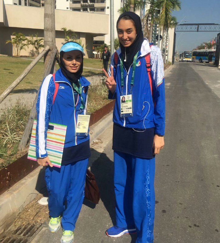 کیمیا راهی سالن وزن کشی شد