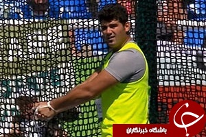 حذف پژمان قلعه نویی از رقابت های پرتاب چکش المپیک ریو + فیلم