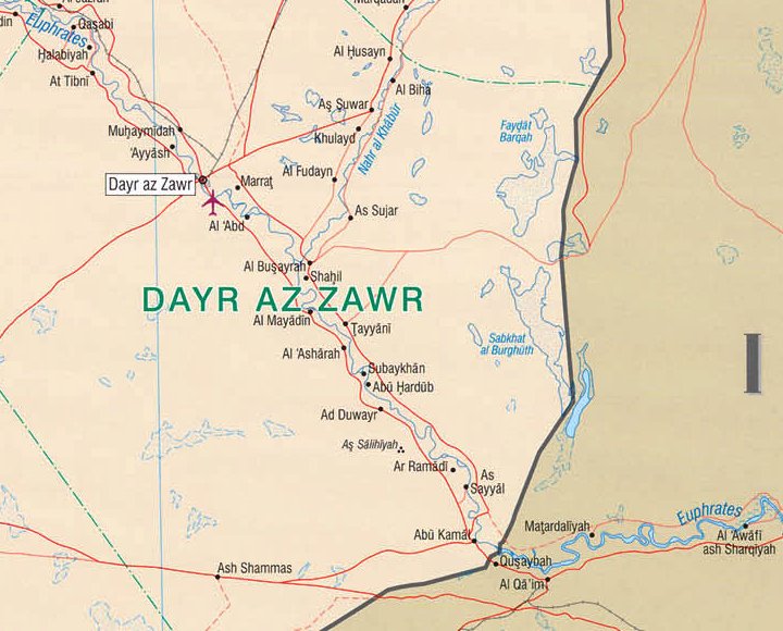 حملات موشکی تروریست‌های داعش به شهر "دیرالزور"