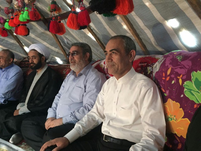 دیدار وزیر کشور با عشایر در ارتفاعات سبلان
