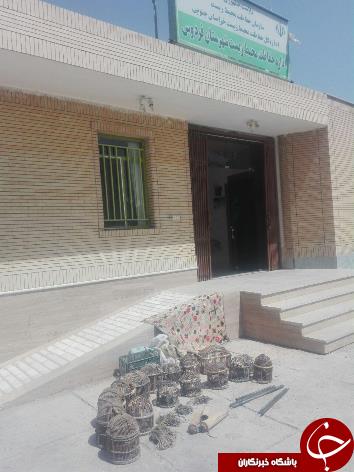 دستگیری ۲ شکارچی متخلف در فردوس