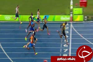 دومين مدال طلاي المپيک ريو براى اوسین بولت در دوی 200 متر + فیلم