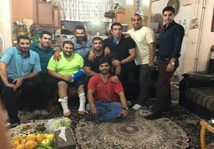 ورزشکاران ملی پوش مازندران مهمان بهادر مولایی