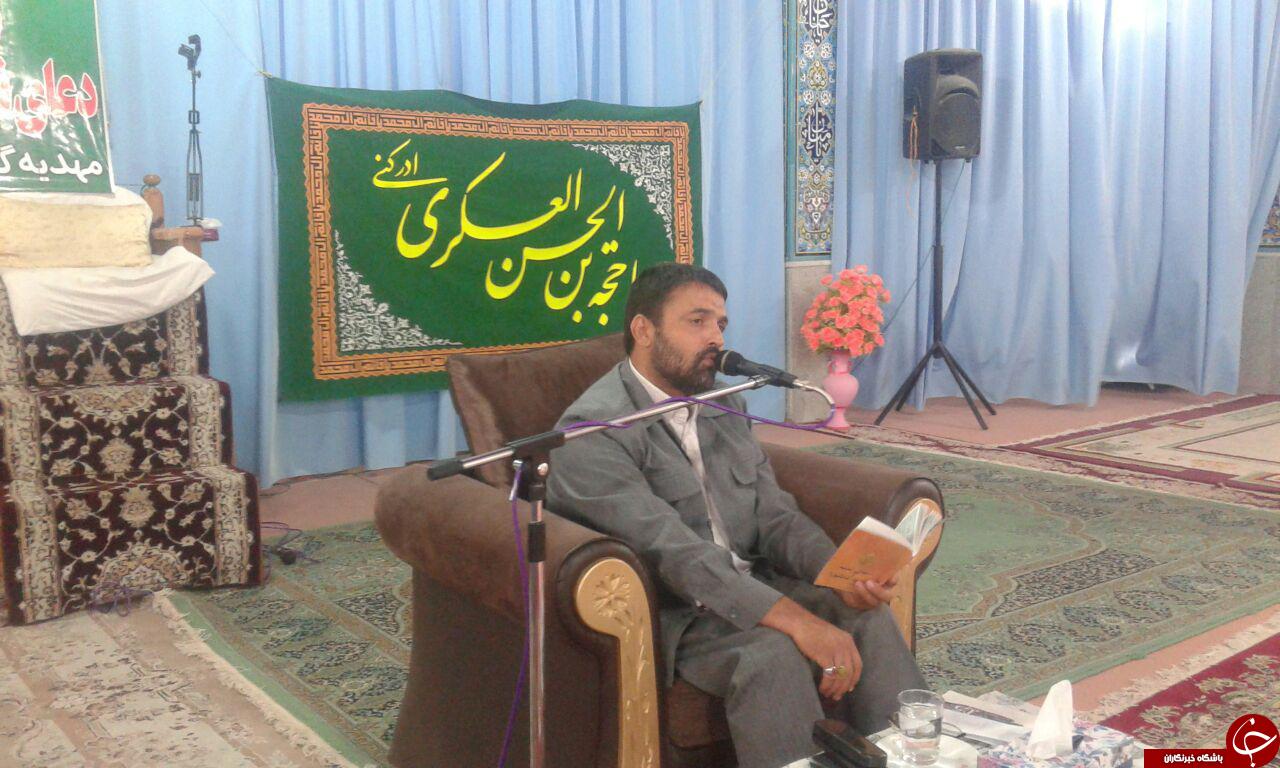 برگزاری دعای ندبه در مهدیه گلدشت + تصاویر