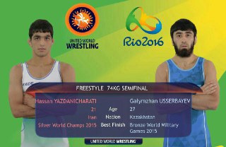 یزدانی اولین فینالیست کاروان کشتی گیران