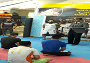 برگزاری سومین دوره کلاس فنی MMA  مازندران در بابلسر