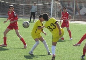 سرخپوشان بیرجند قهرمان رقابت های فوتبال نونهالان