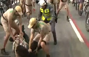 سارق مشعل المپیک دستگیر شد