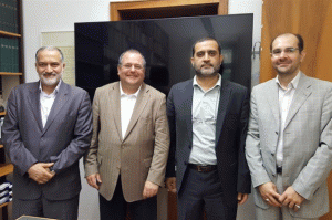 دیدار هاشمی با دبیر کل فدراسیون جهانی تیراندازی