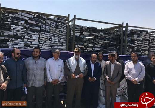 امحای صدهزار دستگاه ماهواره در تهران