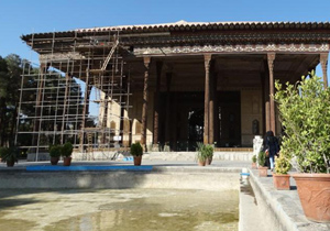 بهسازی سیستم حفاظتی کاخ موزه چهلستون