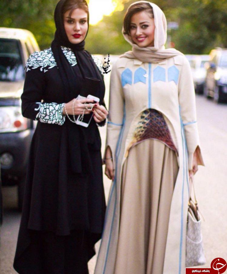 نفیه روشن لباسی شبیه میدان آزادی پوشید+عکس
