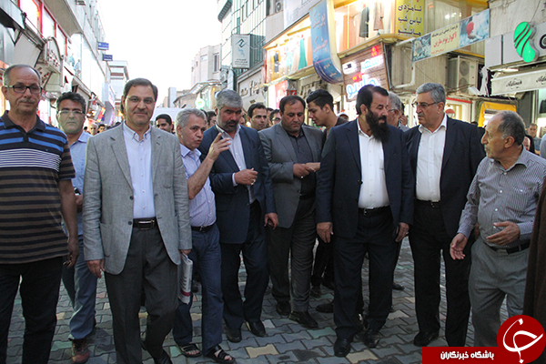 بازدید از اتمام عمليات اجرايي پیاده راه خیابان خیام جنوبی/ روایت تصویر