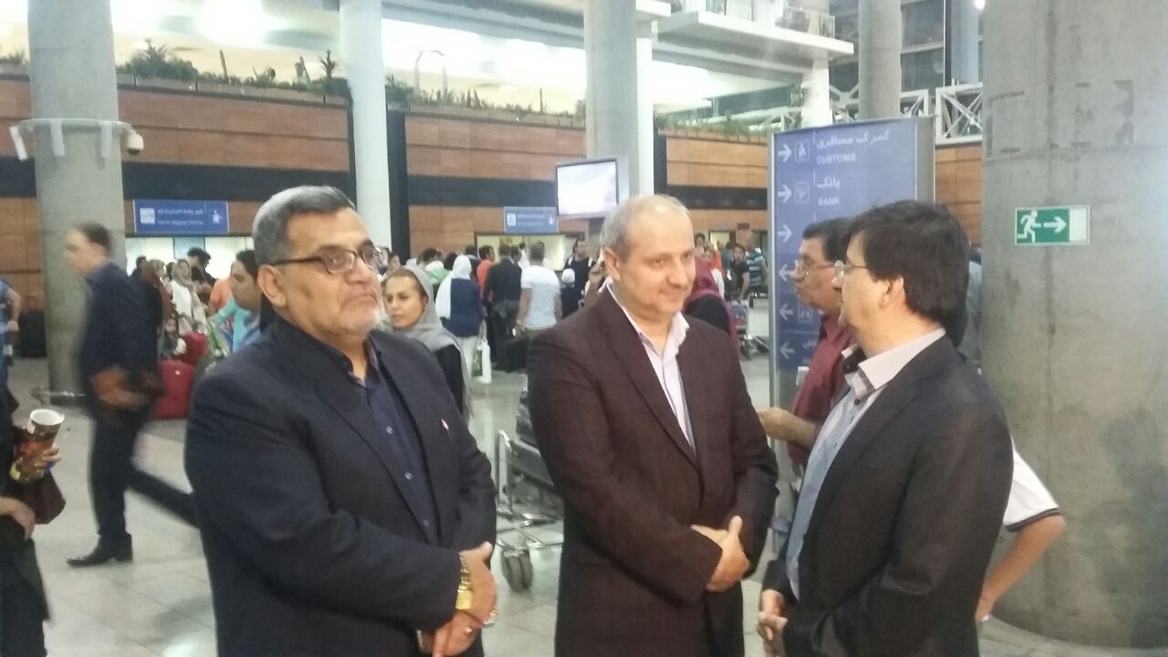 بازگشت اعضای تیم ملی وزنه برداری به ایران+تصاویر اختصاصی