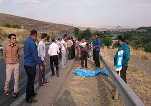تصادف مرگبار در بروجرد