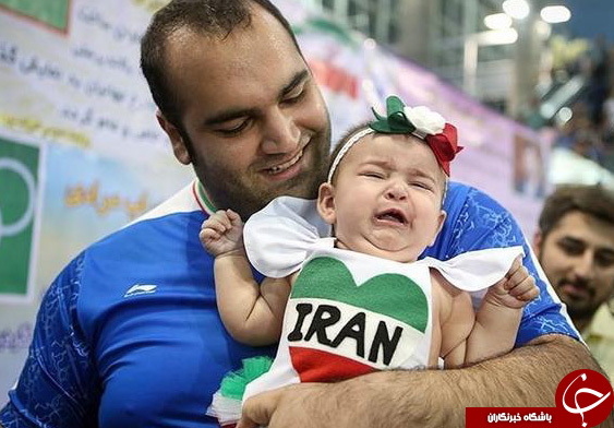 عکس/ بهداد سلیمی و دخترش