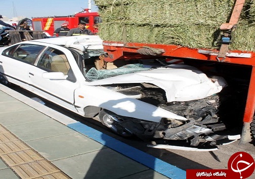 یک کشته در برخورد دو دستگاه خودرو