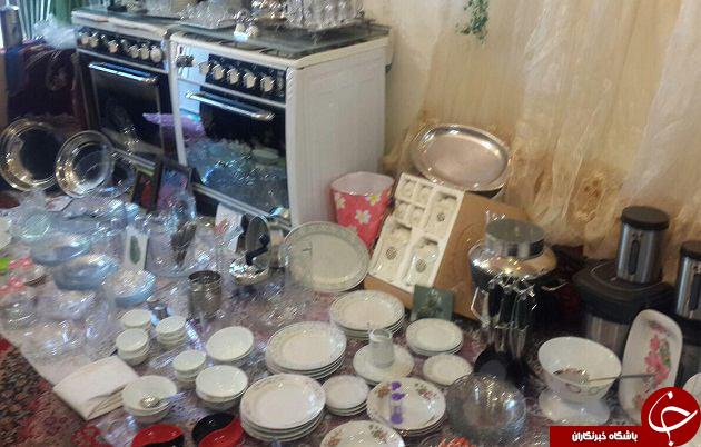 خواهران بسیجی قاری قرآن نهاوند برای زوج های بی بضاعت جهیزیه تهیه می کنند